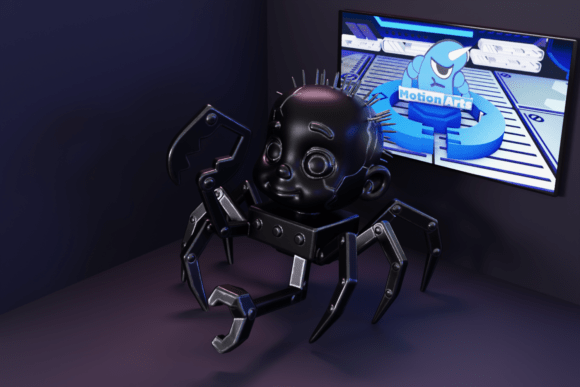 3D Spider Monster Head: Unleash Dark Fantasy in Your Prints