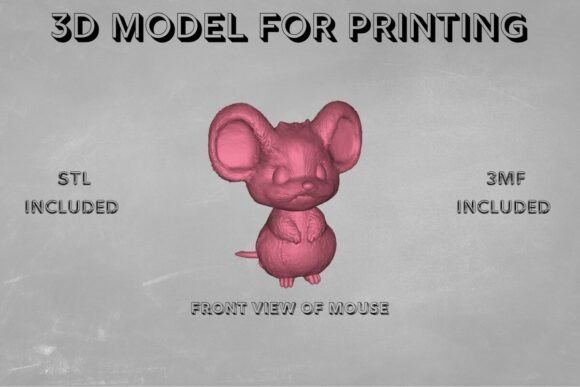 Bring a Dash of Cuteness to Your Collection with a Chibi Mouse Figure