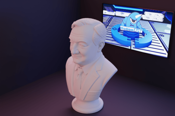 Bust of Sergei Magnitsky: A Symbol of Courage in 3D Form
