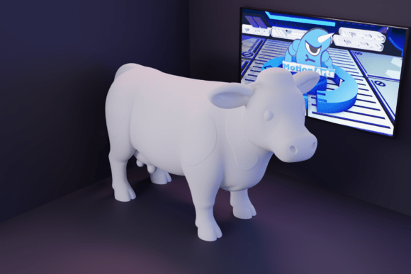 Create Whimsical Designs with Cartoon Cow